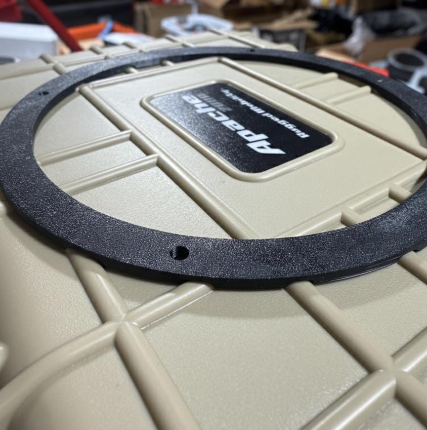 Apache 2800 8" Speaker Spacer